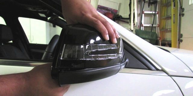 hiasan mobil murah Outer Mirror Cover With Lamp