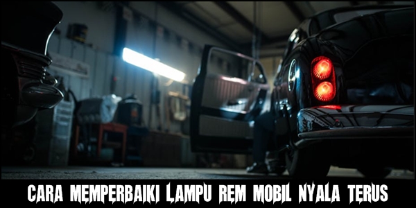 Cara Memperbaiki Lampu Rem Mobil Nyala Terus